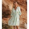 Đầm Kết Vỏ Sò Ánh Kim Cotton Isla Bonita