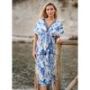 Maxi Kimno Kết Hạt Cotton Isla Bonita