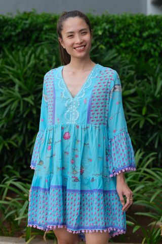  Đầm Boho Cotton Isla Bonita 