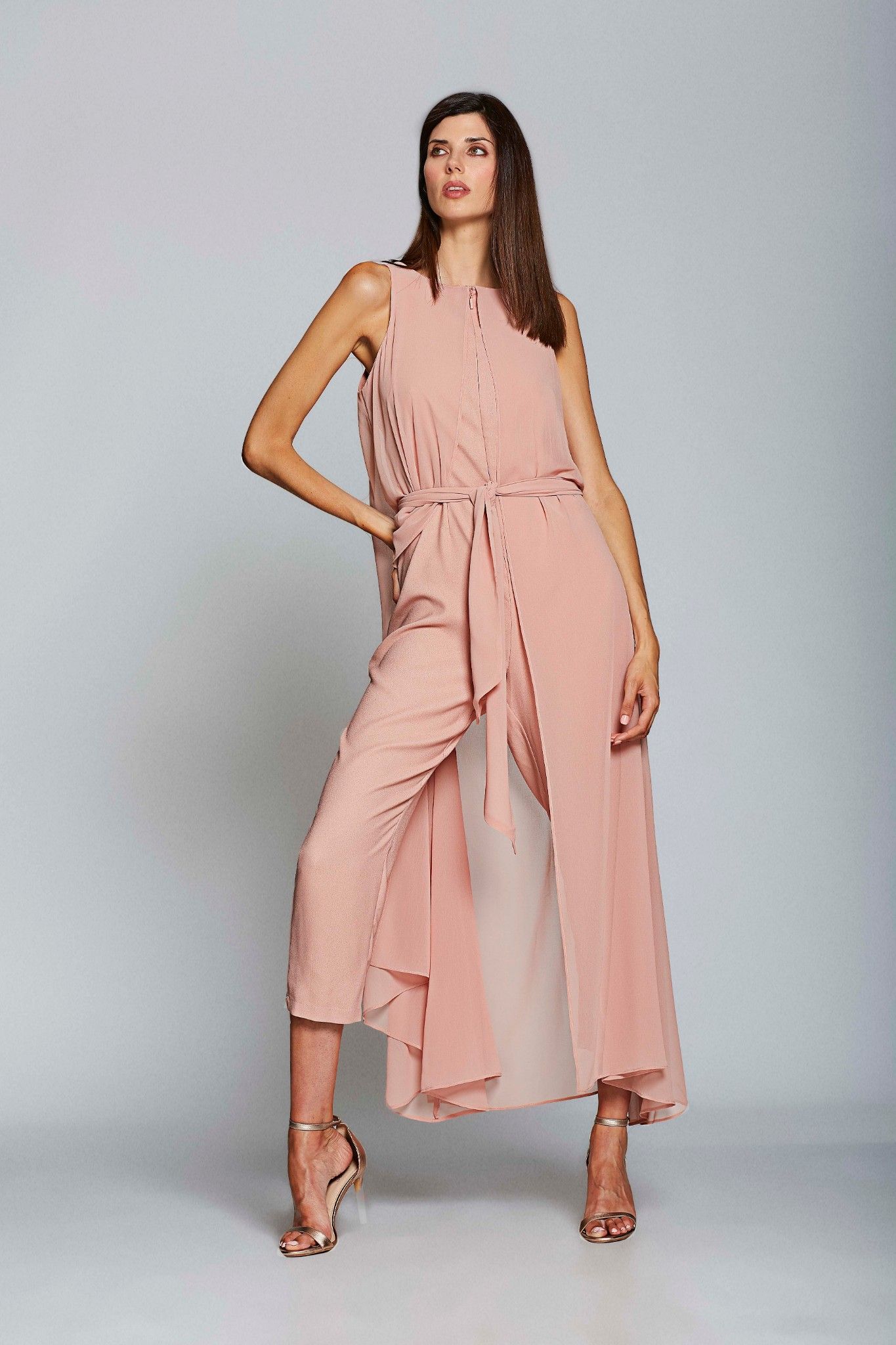 Jumpsuits Thắt Nơ Họa   Vandos