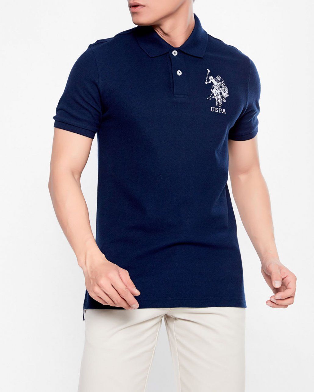 Áo Polo Logo Ngực USPA