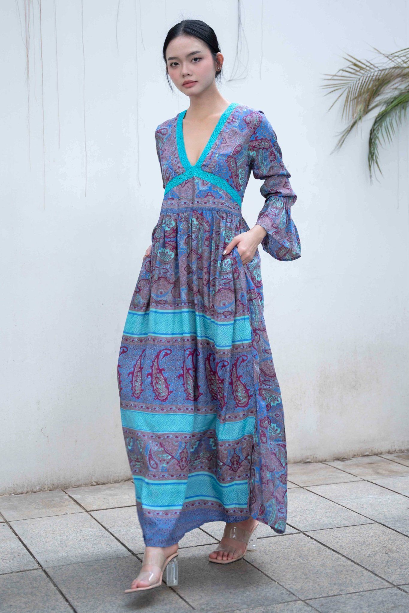 Maxi Dài Tay Isla Bonita