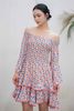 Đầm Trễ Vai Cotton Luna Llena