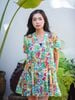 Đầm Thêu Kết Hạt Cotton Isla Bonita