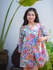 Đầm Xẻ Tà Thêu Cotton Isla Bonita