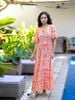 Maxi Hoa Thêu Cotton Isla Bonita