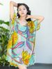 Đầm Cánh Dơi Thêu Cotton Isla Bonita