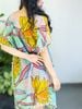 Đầm Cánh Dơi Thêu Cotton Isla Bonita