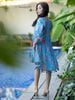 Đầm Thêu Nổi Cotton Isla Bonita