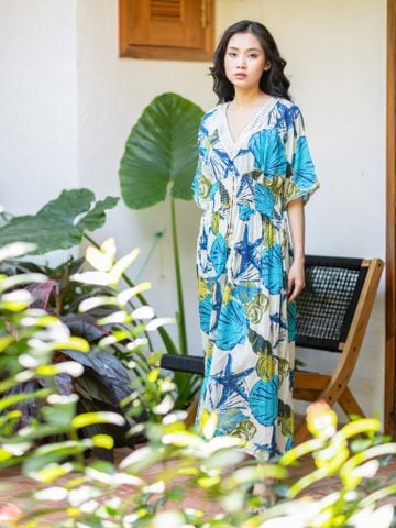  Maxi Cotton Phối Ren Isla Bonita 