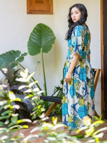  Maxi Cotton Phối Ren Isla Bonita 