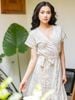 Maxi Trắng Kết Cườm Ánh Kim  Isla Bonita