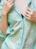 Áo Sơ Mi Vẽ Ánh Kim Cotton Isla Bonita