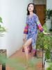 Đầm Midi Dài Tay Kết Hạt Cotton Isla Bonita