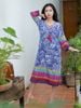 Đầm Midi Dài Tay Kết Hạt Cotton Isla Bonita