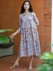 Đầm Midi Hoa Cotton Isla Bonita