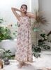 Maxi Hoa Cotton Cao Cấp Luna Llena