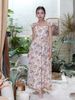 Maxi Hoa Cotton Cao Cấp Luna Llena