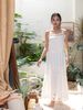 Maxi Trắng Cotton Ren Cao Cấp Luna Llena