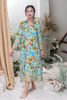 Đầm Sơ Mi Hoa Cotton Luna Llena