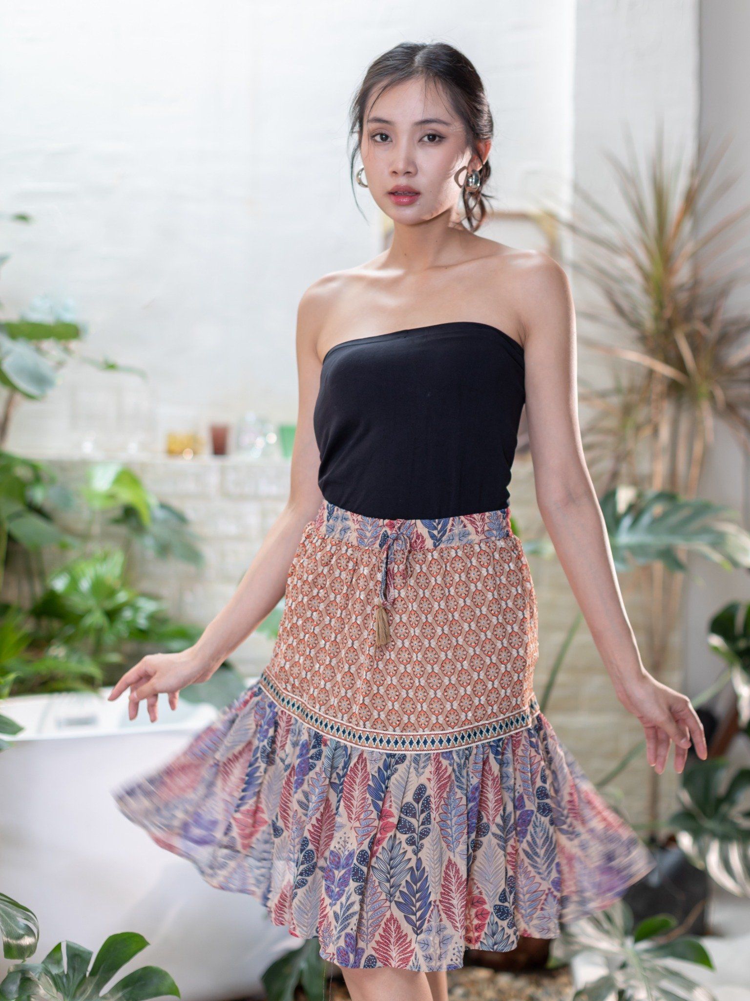 Chân Váy Boho Cao Cấp Luna Llena