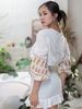 Đầm Boho Thêu Cotton Cao Cấp Luna Llena