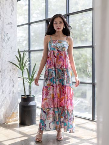  Maxi 2 Dây Cotton Isla Bonita 