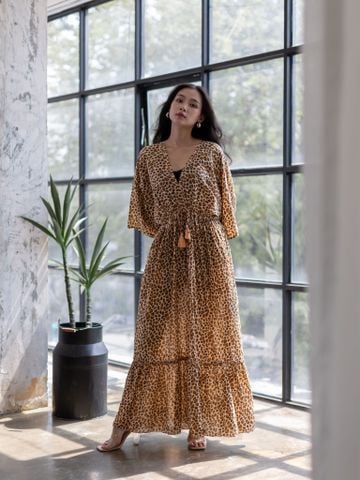  Đầm Boho Hoa Cotton Isla Bonita 