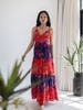 Maxi Đỏ Kết Hạt Cotton Isla Bonita