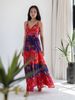 Maxi Đỏ Kết Hạt Cotton Isla Bonita