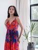 Maxi Đỏ Kết Hạt Cotton Isla Bonita