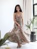 Maxi 2 Dây Vẽ Ánh Kim Isla Bonita