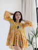 Đầm Boho Kết Cườm Cotton Isla Bonita