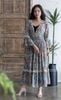 Maxi Hoa Kết Ánh Bạc Cotton Isla Bonita