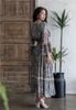 Maxi Hoa Kết Ánh Bạc Cotton Isla Bonita