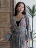 Maxi Hoa Kết Ánh Bạc Cotton Isla Bonita