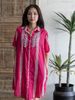 Đầm Sơ Mi Kết Cườm Cotton Isla Bonita