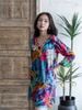 Đầm Thêu Xẻ Tà Cotton Isla Bonita