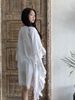 Đầm Khoác Trắng Ánh Kim Cotton Isla Bonita