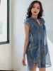 Đầm Boho Vẽ Họa Tiết Cotton  Isla Bonita