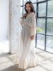 Maxi Trắng Dài Tay Cotton Isla Bonita