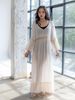Maxi Trắng Dài Tay Cotton Isla Bonita