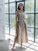 Maxi Sơ Mi Ngắn Tay Kết Cườm Cotton Isla Bonita