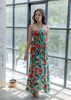 Maxi Hoa Cotton Cao Cấp Luna Llena