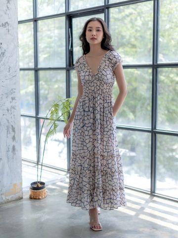  Maxi Cổ V Isla Bonita 