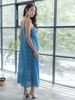 Maxi 2 Dây Thêu Cotton Isla Bonita