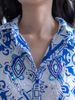 Đầm Sơ Mi Không Tay Kết Cườm Cotton Isla Bonita