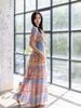 Maxi Trễ Vai Kết Cườm Cotton Isla Bonita