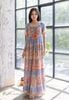 Maxi Trễ Vai Kết Cườm Cotton Isla Bonita