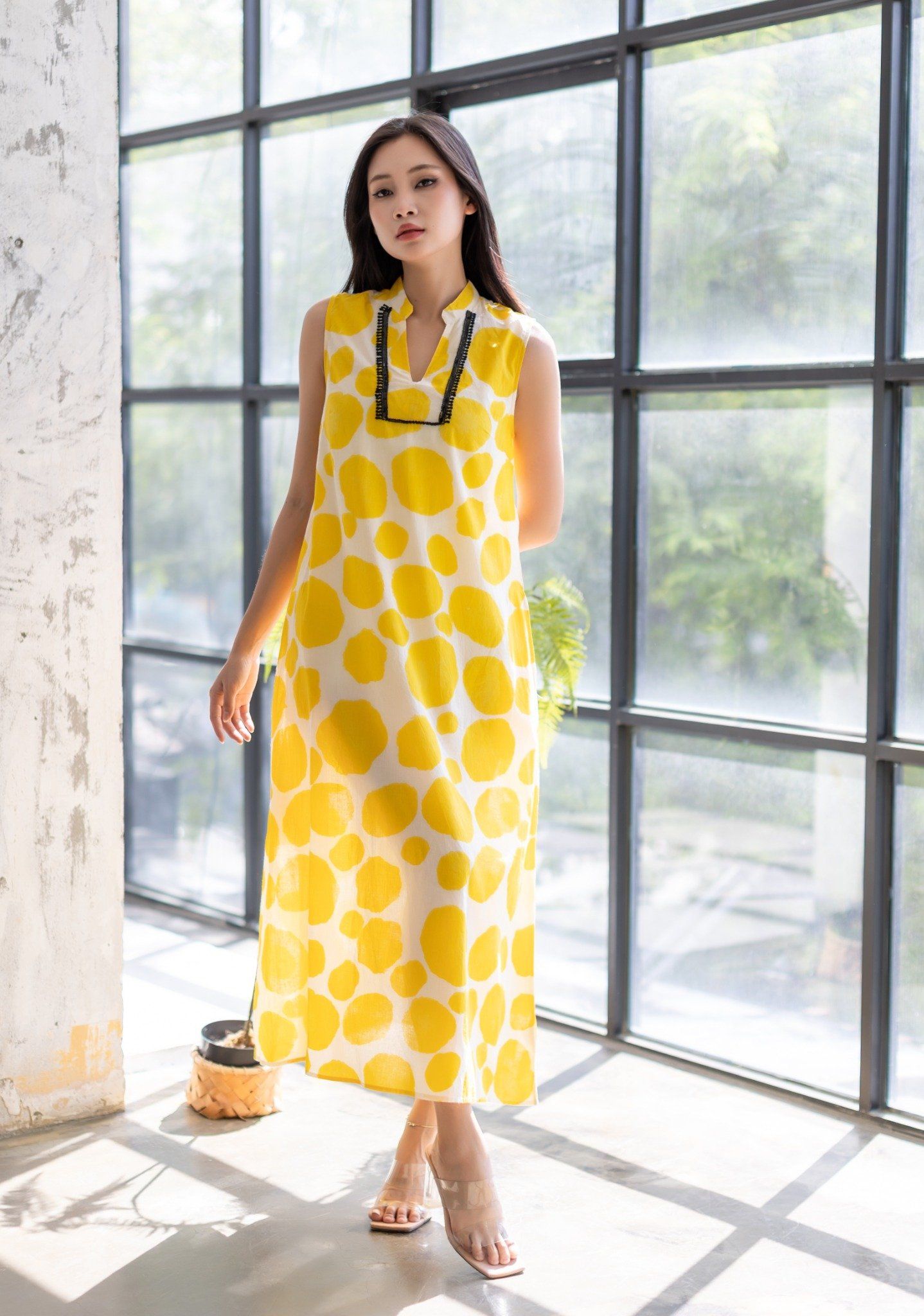 Maxi Kết Hạt Cotton Isla Bonita